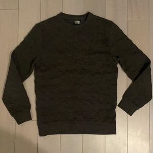 Charcoal Rugged Sweater By Zara Man